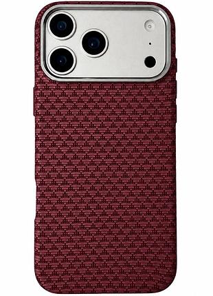 Чохол-накладка tpu, pc kvzv triangular pattern with magnetic fit для apple iphone 17 pro / 18 pro (айфон 17 про / айфон 18 про)
