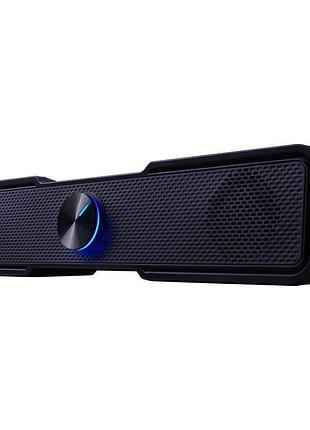 Саундбар defender z12 6w акустика для комп’ютера та ноутбука чорний (65312)