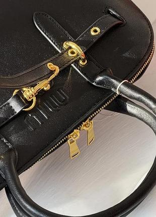 Сумка женская aventure nappa leather bag top classic black кросс-боди