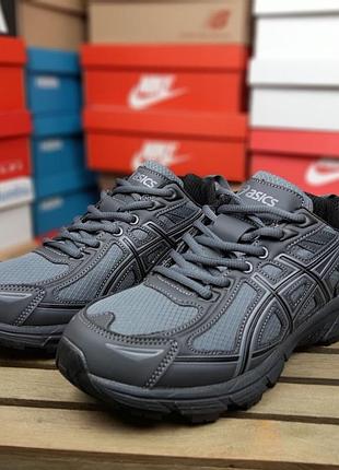 Чоловічі якісні та стильні кросівки asics gel-venture 6 сірі