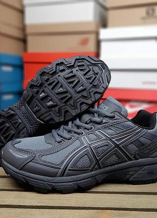 Женские качественные и стильные кроссовки asics gel-venture 6 серые❄️