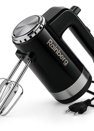 Миксер для приготовления тортов и кремов rainberg rb-2216, миксер с дополнительными насадками kd-45