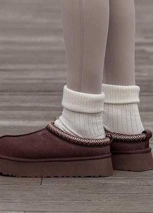 Ugg tasman platform brown 41