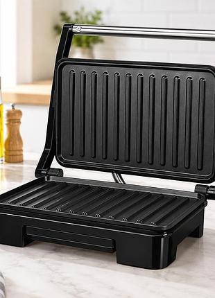 Электрический гриль-пресс с антипригарным покрытием sokany kj-sk-210 2000w