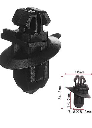 Кліпси c1093 молдингу порогів toyota 7539360030