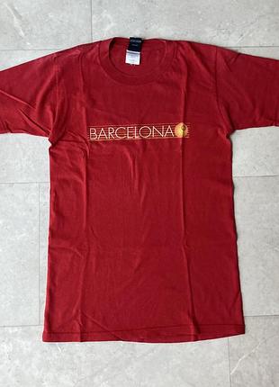 Футболка vintage etnies skateboards barcelona t-shirt small