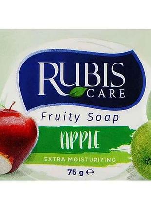 Мило туалетне 75г яблуко apple тм rubis