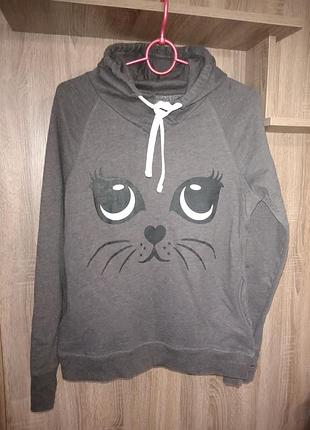 Кофта  - худи  casual wear женская тёплая xl (48 - 50)
