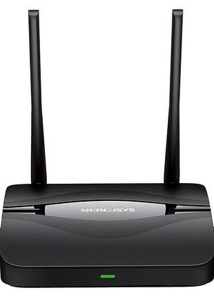Бездротовий маршрутизатор mercusys mr25be з wi-fi 7 be3600, підтримкою 2.4/5 ггц, 3×gbe та 4 антенами black