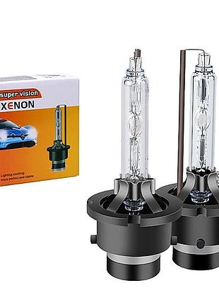 Лампа ксенон d4s цоколь пластик 4300k 35w super vision