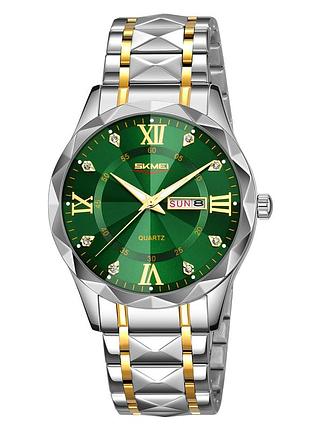 Skmei 9369tgdgn gold-green