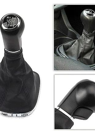 Ручка кпп чохлом opel corsa d 2005-2014 plastic knob 6 speed fxopl-20/6
