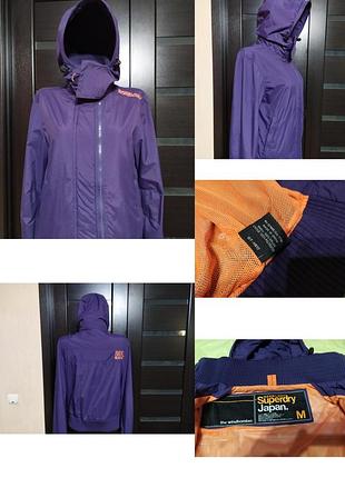 Куртка вітровка бомбер — super dry — m