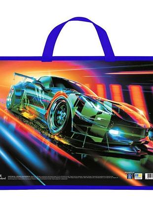 Папка-портфель а4 на замочку, для хлопчиків mx30064 maxi