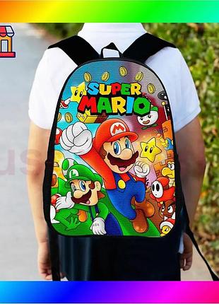 Bs рюкзак детский марио best mix super mario 34х27см городской ранец для мальчика с принтом стильный р bas77/n