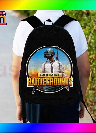 Bs рюкзак дитячий pubg best mix battlegrounds чорний для хлопчика міський ранець з принтом для школи т bas77/n