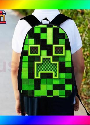 Bs рюкзак дитячий minecraft best mix 34х27 см міський ранець для хлопчика з принтом стильний рюкзак дл bas77/n