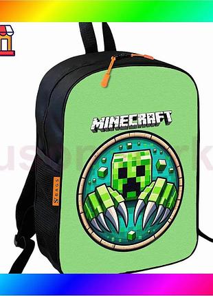 Bs рюкзак шкільний дитячий best mix minecraft з принтом 36х27 см для хлопчика стильний рюкзак для школ bas77/n