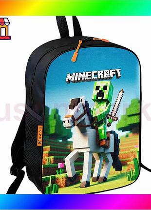 Bs рюкзак шкільний дитячий best mix minecraft кріпер чорний водонепроникний рюкзак для хлопчика з прин bas77/n