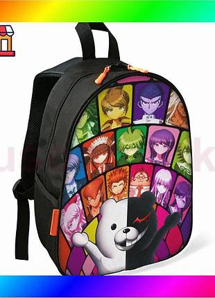 Bs детский рюкзак аниме best mix danganronpa черный школьный для мальчика водонепроницаемый рюкзак для bas77/n
