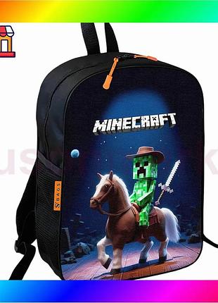 Bs рюкзак школьный детский best mix minecraft крипер с принтом 36х27см для мальчика стильный рюкзак дл bas77/n