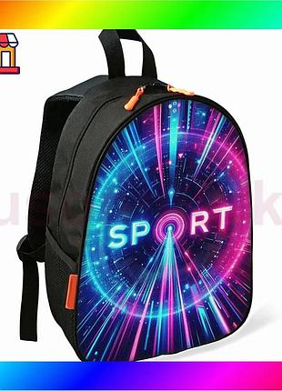 Bs дитячий рюкзак sport best mix чорний для хлопчика шкільний міський водонепроникний рюкзак для навча bas77/n