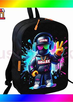 Bs рюкзак школьный детский best mix roblox 36х27 см черный для мальчика стильный рюкзак для обучения bas77/n