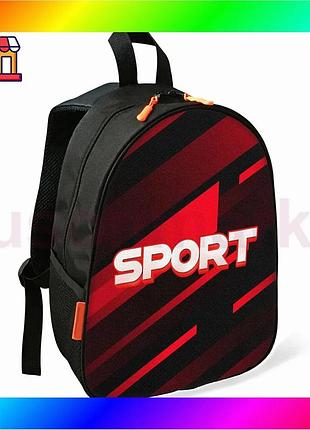 Bs рюкзак дитячий sport best mix чорний для хлопчика міський шкільний водонепроникний рюкзак для навча bas77/n