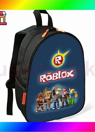 Bs детский рюкзак roblox best mix школьный черный водонепроницаемый для мальчика с карманом для тетрад bas77/n
