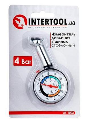 Манометр intertool пластиковий (at-1003) 5