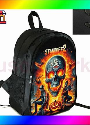 Bs школьный рюкзак standoff best mix 2 черный из оксфорда для подростков с регулируемыми лямками для о bas77/n