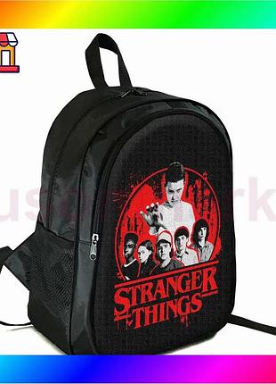 Bs рюкзак подростковый stranger best mix things с принтом для мальчика девочки два отделения водонепро bas77/n