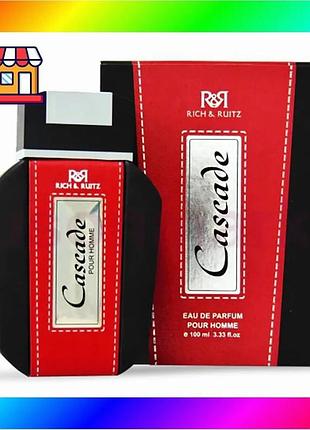 Bs cascade men rich best mix ruitz чоловічий парфум 100 мл квітковий аромат для чоловіків одеколон bas77/n