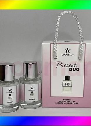 Bs cocolady present duo best mix 255 essential parfums 2x30 ml унисекс парфуми з деревними і пряними н bas77/n