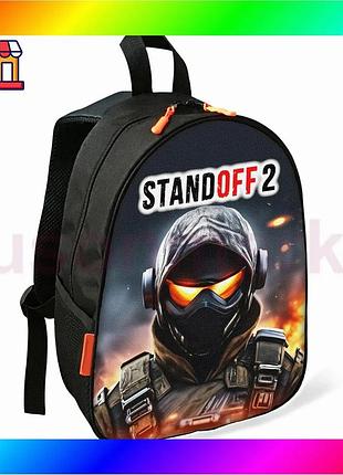 Bs детский рюкзак standoff best mix 2 черный школьный для мальчика водонепроницаемый с карманом для те bas77/n