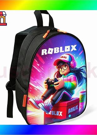 Bs рюкзак детский roblox best mix для девочки городской черный водонепроницаемый рюкзак для школы и пр bas77/n