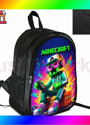 Bs рюкзак для школы best mix minecraft крипер черный городской спортивный из водонепроницаемой ткани р bas77/n