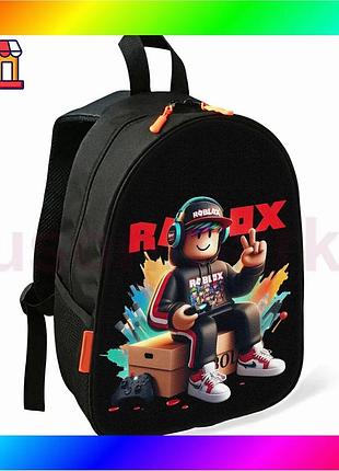Bs детский рюкзак roblox best mix школьный городской черный водонепроницаемый для мальчика с карманом bas77/n