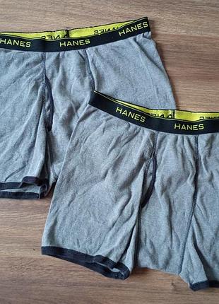 Брендовые боксеры hanes..