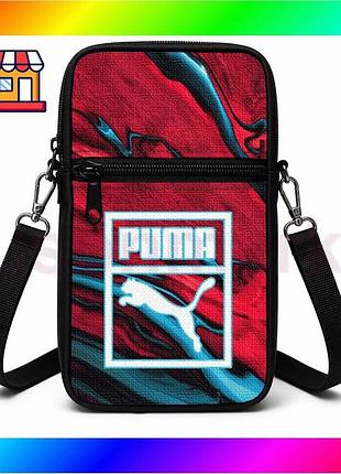 Bs сумка-чохол для телефону best mix puma дитяча через плече водонепроникна міні-сумка для хлопчиків і bas77/n