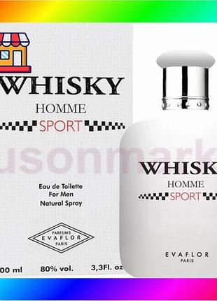 Bs evaflor whisky sport best mix туалетная вода 100мл мужская парфюмерия для активных мужчин аромат дл bas77/n