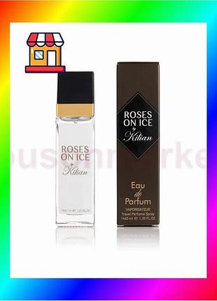 Bs kilian roses on best mix ice парфум для подорожей 40мл ароматичний спрей для жінок освіжаючий духи bas77/n