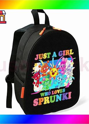 Bs рюкзак sprunki дитячий best mix шкільний чорний водонепроникний рюкзак для хлопчика дівчинки для шк bas77/n