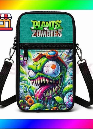 Bs сумка для телефона best mix plants vs. zombies детская водонепроницаемая мини-сумка через плечо для bas77/n