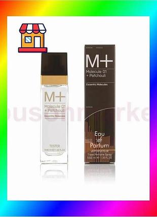 Bs парфюм унисекс escentric best mix molecules з пачулі 40 мл духи для жінок і чоловіків аромат для по bas77/n