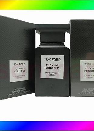 Bs tom ford fucking best mix fabulous парфум 100 мл унисекс шкіряний аромат для жінок і чоловіків парф bas77/n