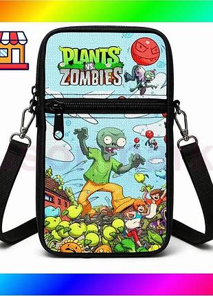 Bs сумка для телефона best mix plants vs. zombies детская водонепроницаемая мини-сумка через плечо для bas77/n