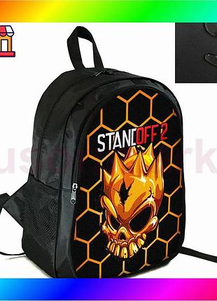 Bs школьный рюкзак standoff best mix 2 черный для подростков из водонепроницаемого оксфорда спортивный bas77/n