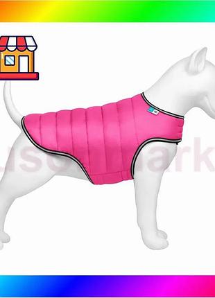 Bs курточка-накидка для собак best mix airyvest, s, b 41-51 см, 25-35 см рожевий bas77/n