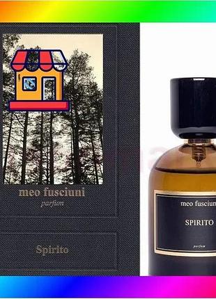 Bs парфюмированная вода meo best mix fusciuni spirito 100ml аромат для женщин фужерно-пряный запах для bas77/n